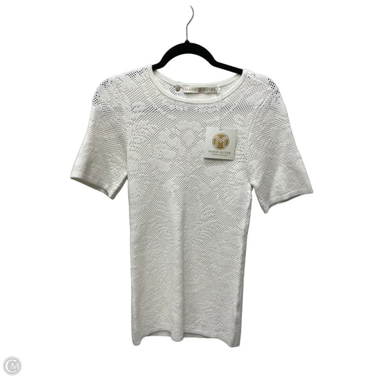 Sweater Short Sleeve By Marie Oliver In Cream, Size: S