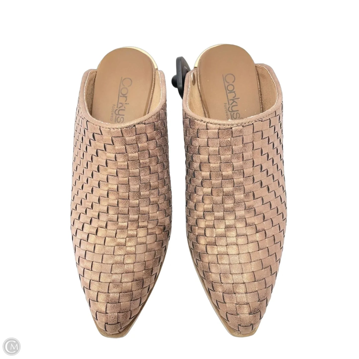 Shoes Heels Block By Corkys In Brown, Size: 8