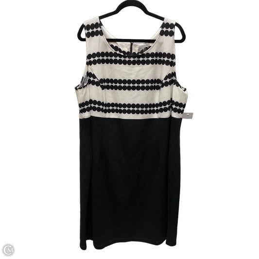 Dress Party Midi By Dannyandnicole In Polkadot Pattern, Size: 3x
