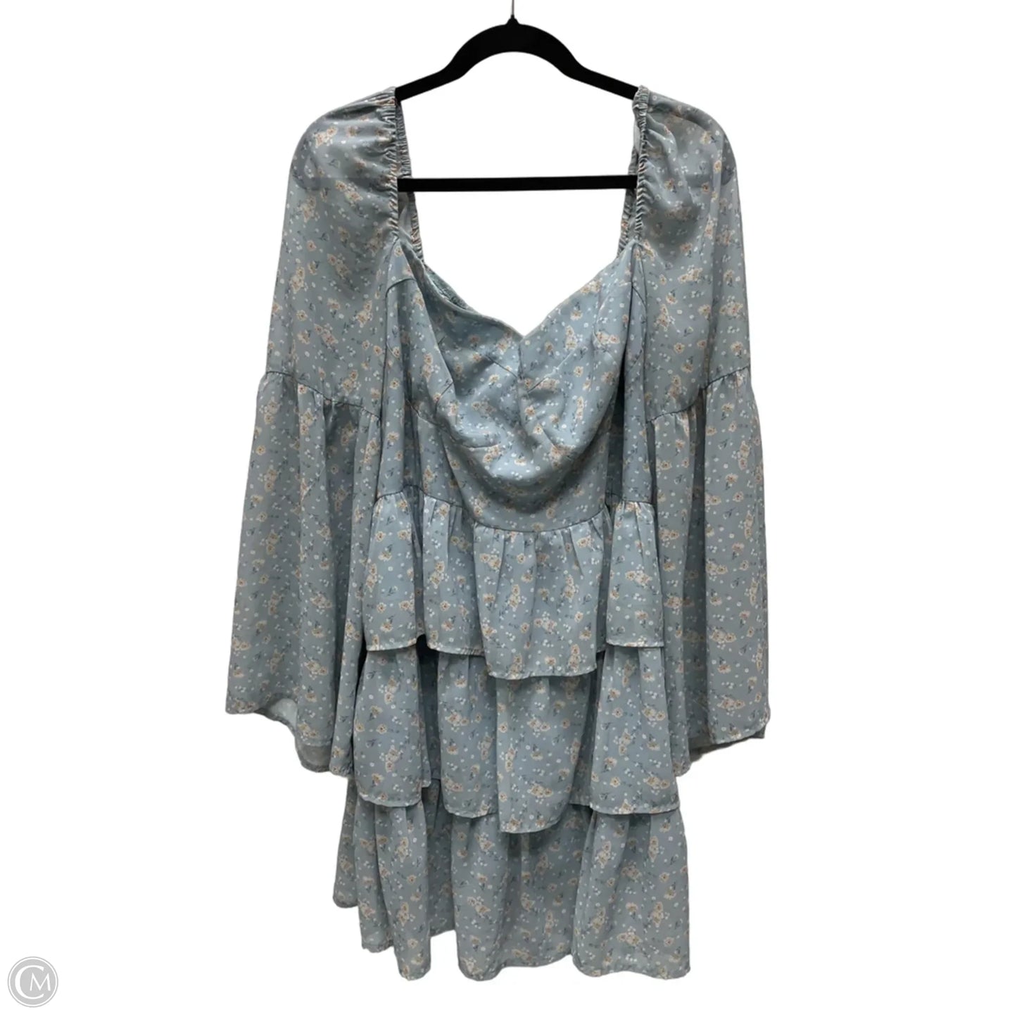 Dress Casual Short By Cider In Floral Print, Size: 3x