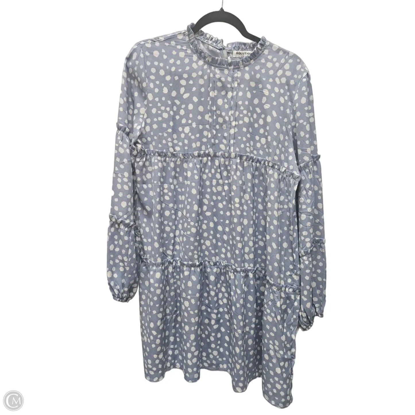Dress Casual Short By Solutions In Polkadot Pattern, Size: L