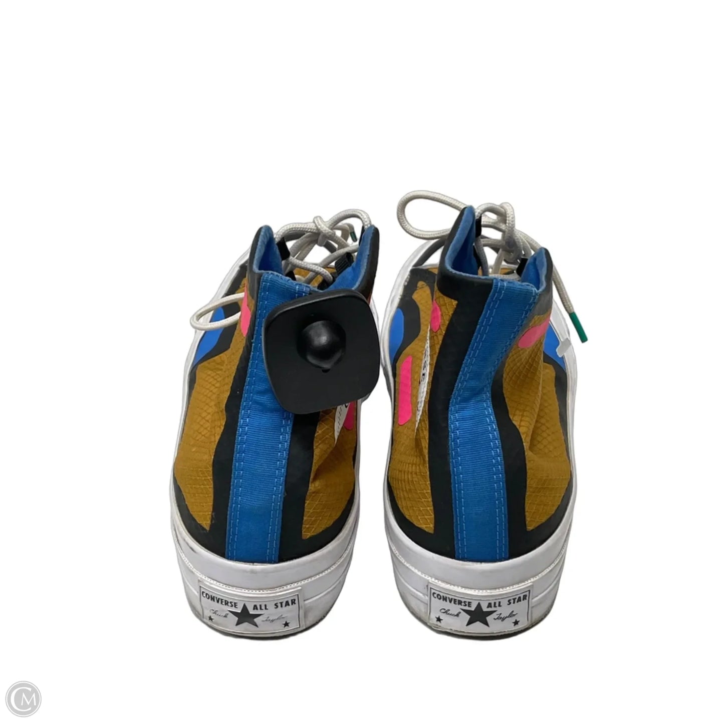 Shoes Sneakers By Hey Dude In Blue Denim, Size: 9