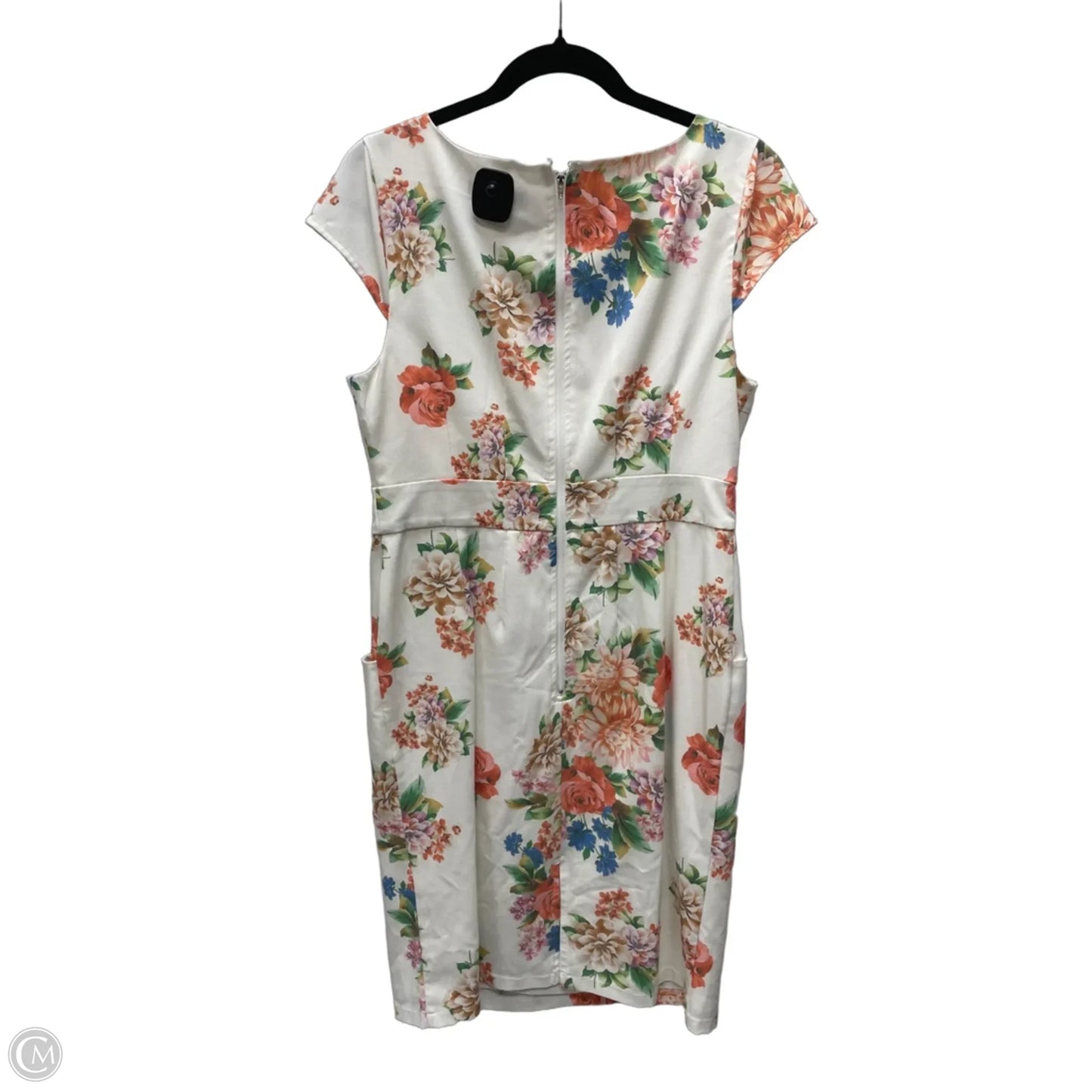 Dress Party Midi By Modcloth In Floral Print, Size: L
