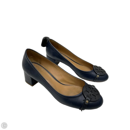 Shoes Designer By Tory Burch In Navy, Size: 8.5