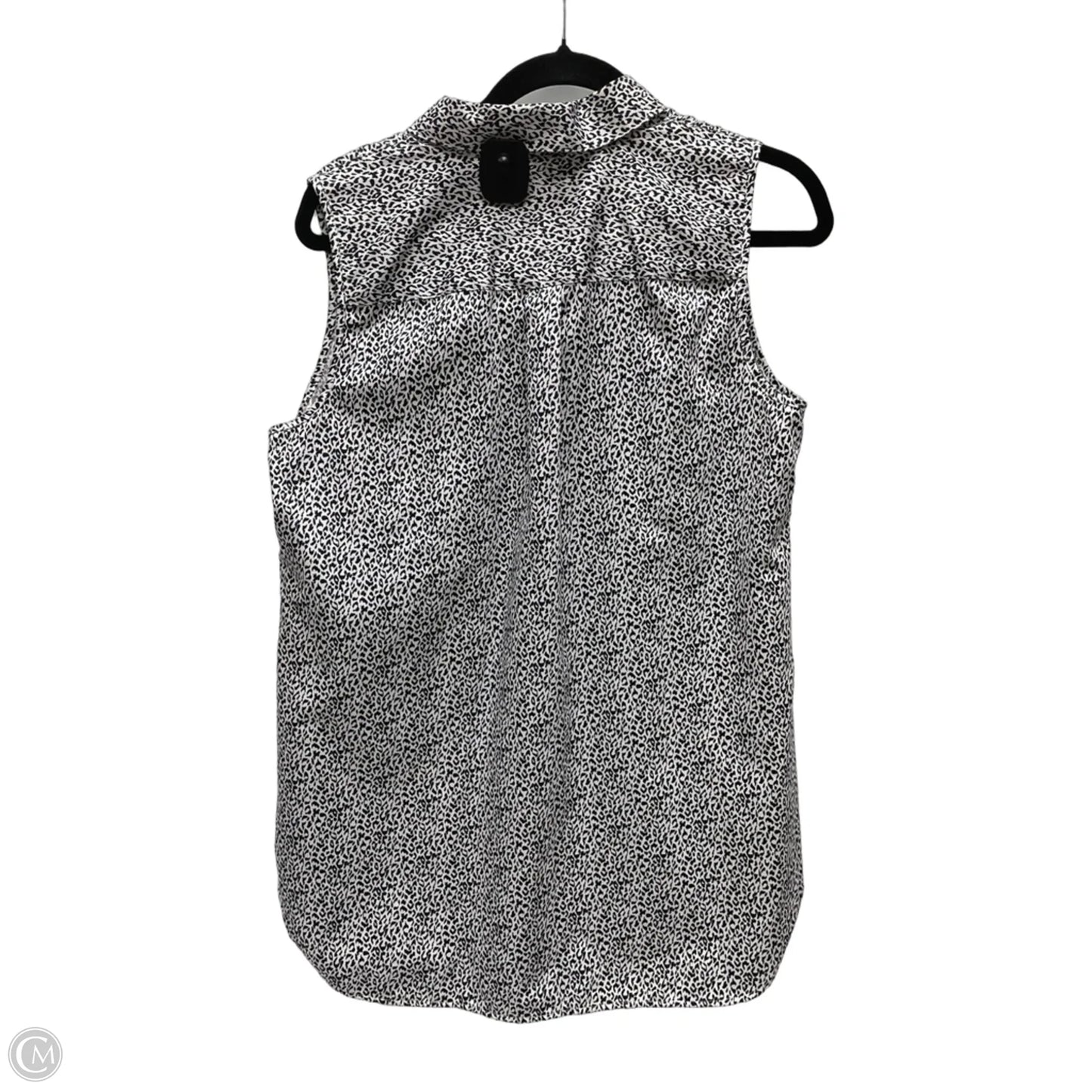 Top Sleeveless By Chicos In Animal Print, Size: M