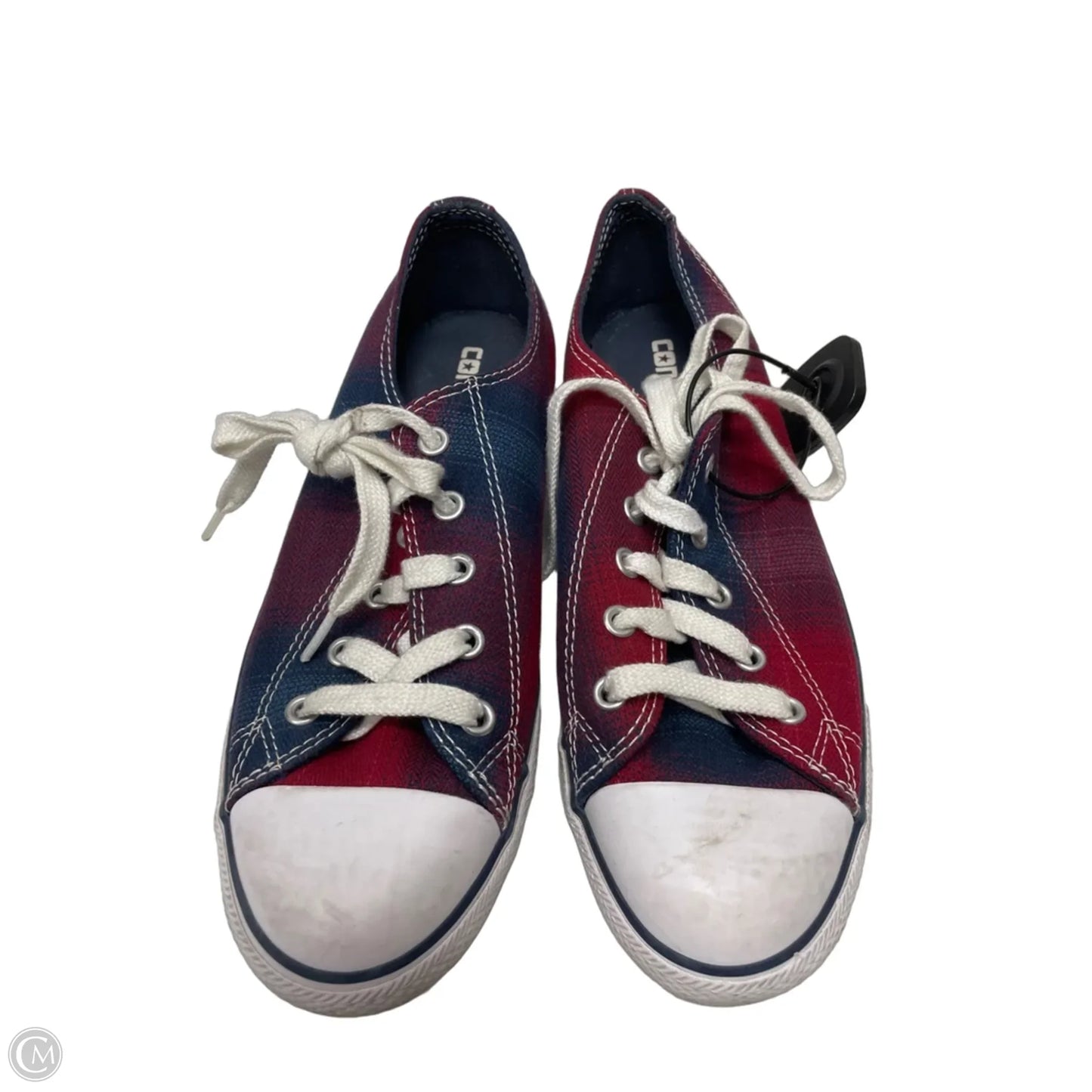 Shoes Sneakers By Converse In Blue & Red, Size: 8