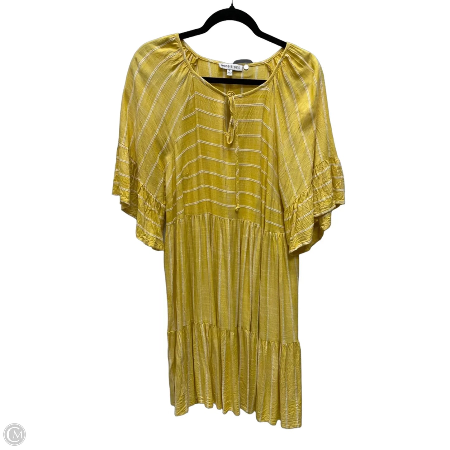 Dress Casual Short By Robbie Bee In Striped Pattern, Size: 1x