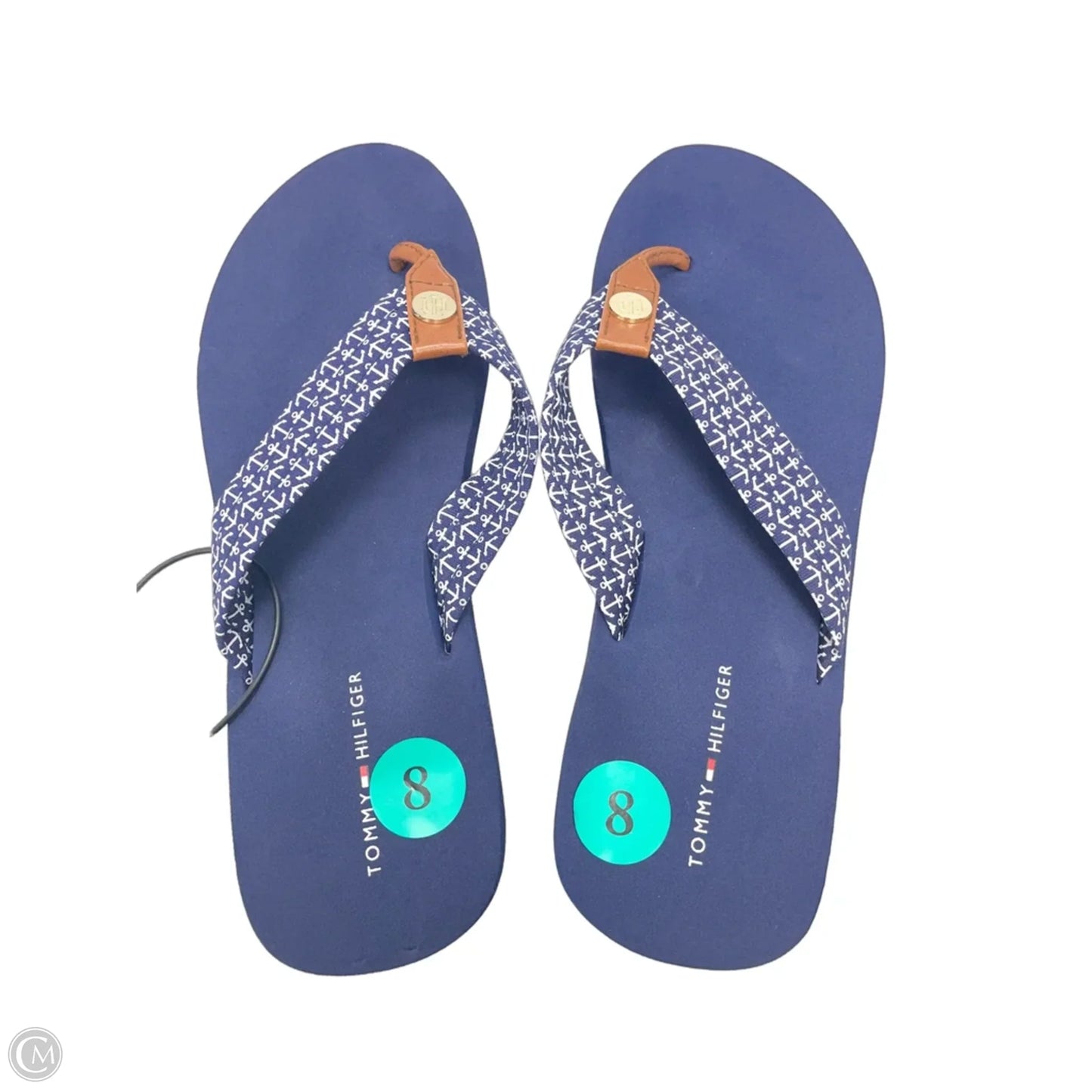 Sandals Flats By Tommy Hilfiger In Geometric Pattern, Size: 8