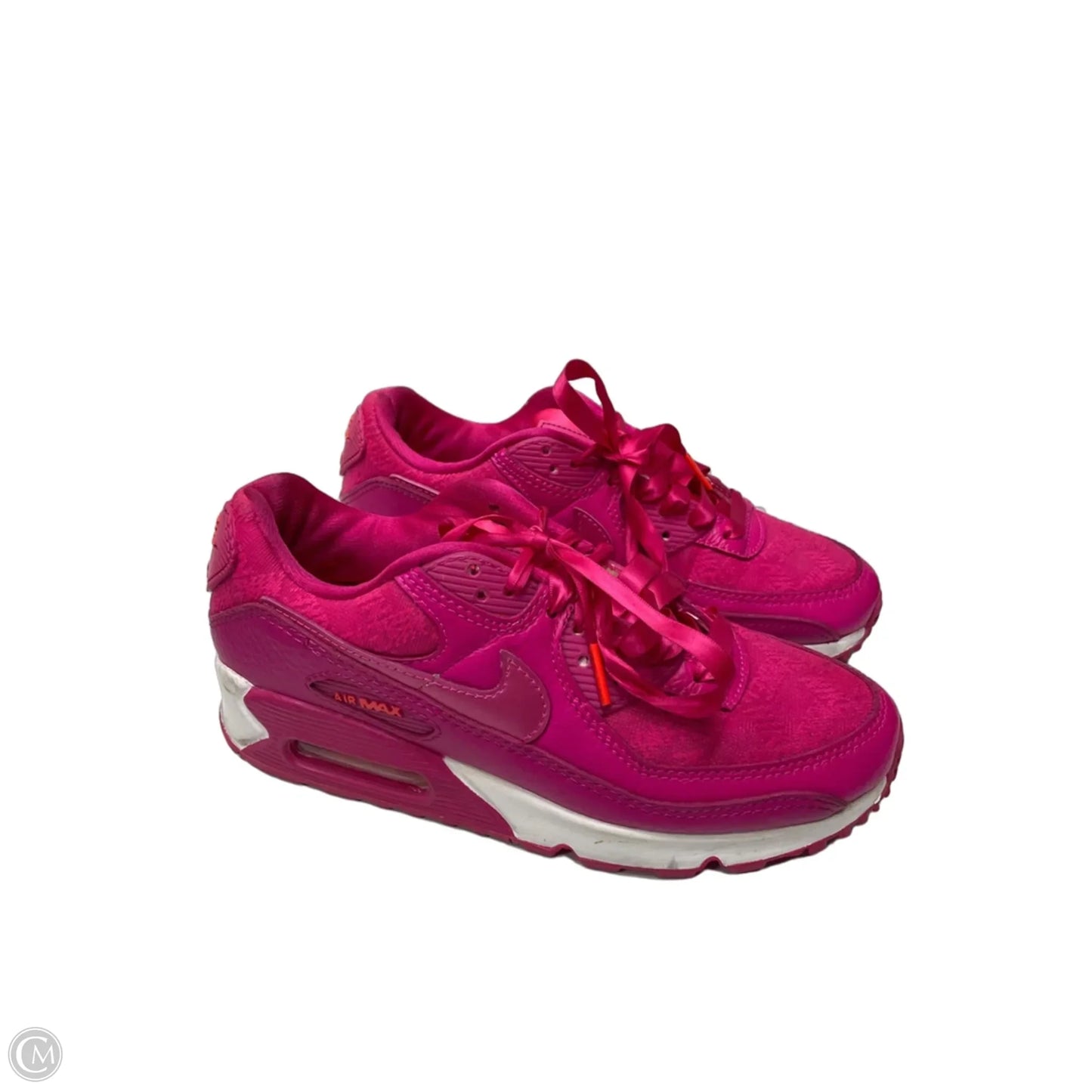 Shoes Sneakers By Nike In Pink & White, Size: 7
