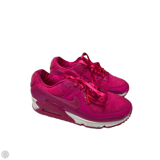 Shoes Sneakers By Nike In Pink & White, Size: 7