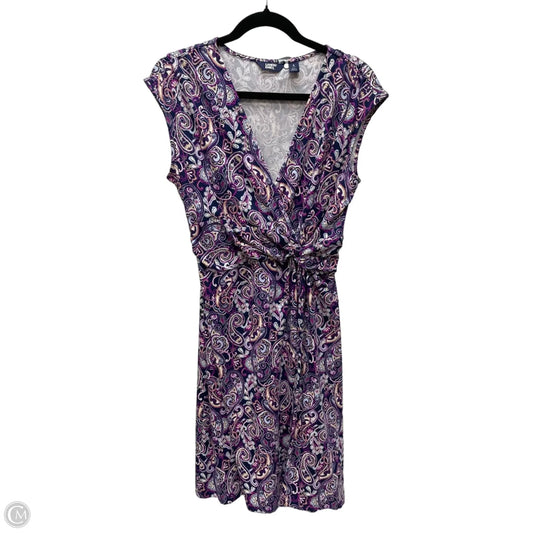 Dress Casual Short By Lands End In Floral Print, Size: S