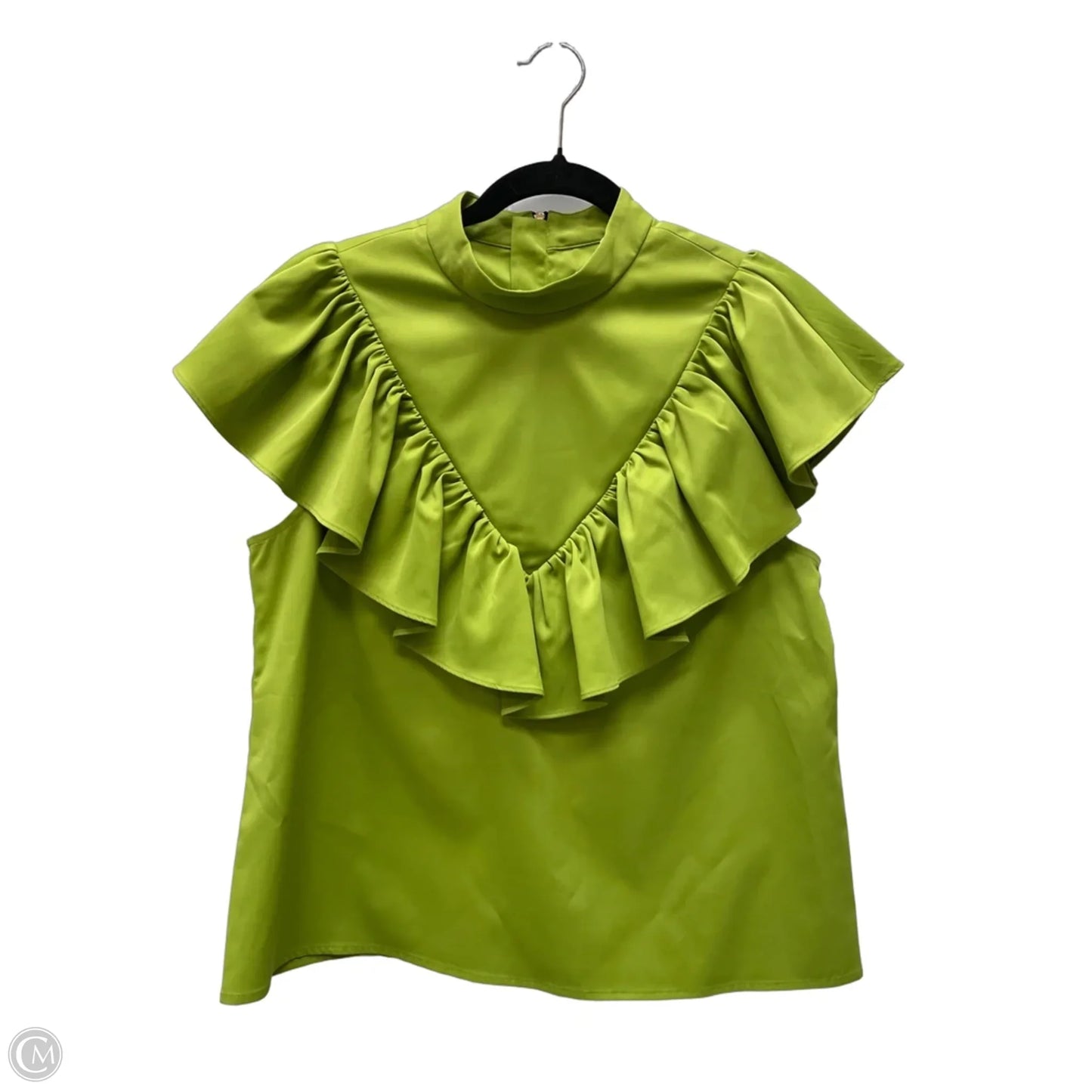 Top Sleeveless By Crosby In Green, Size: S