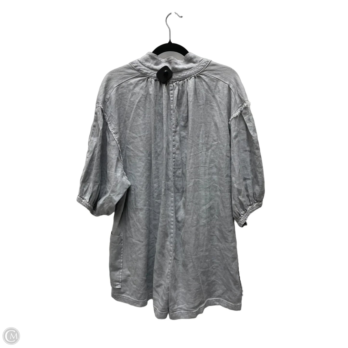 Romper By Free People In Grey Denim, Size: Xs