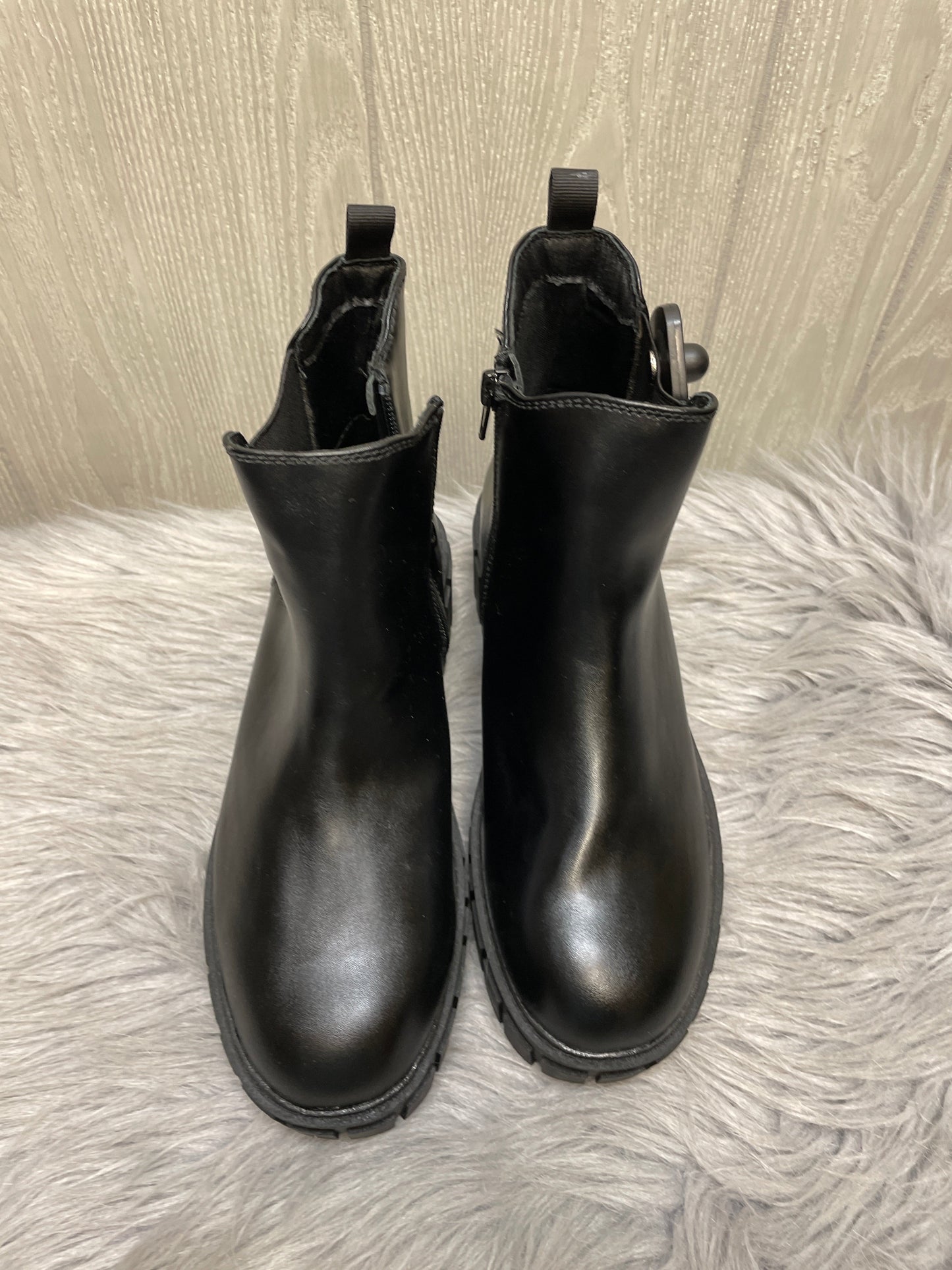 Boots Combat By Steve Madden In Black, Size: 7.5