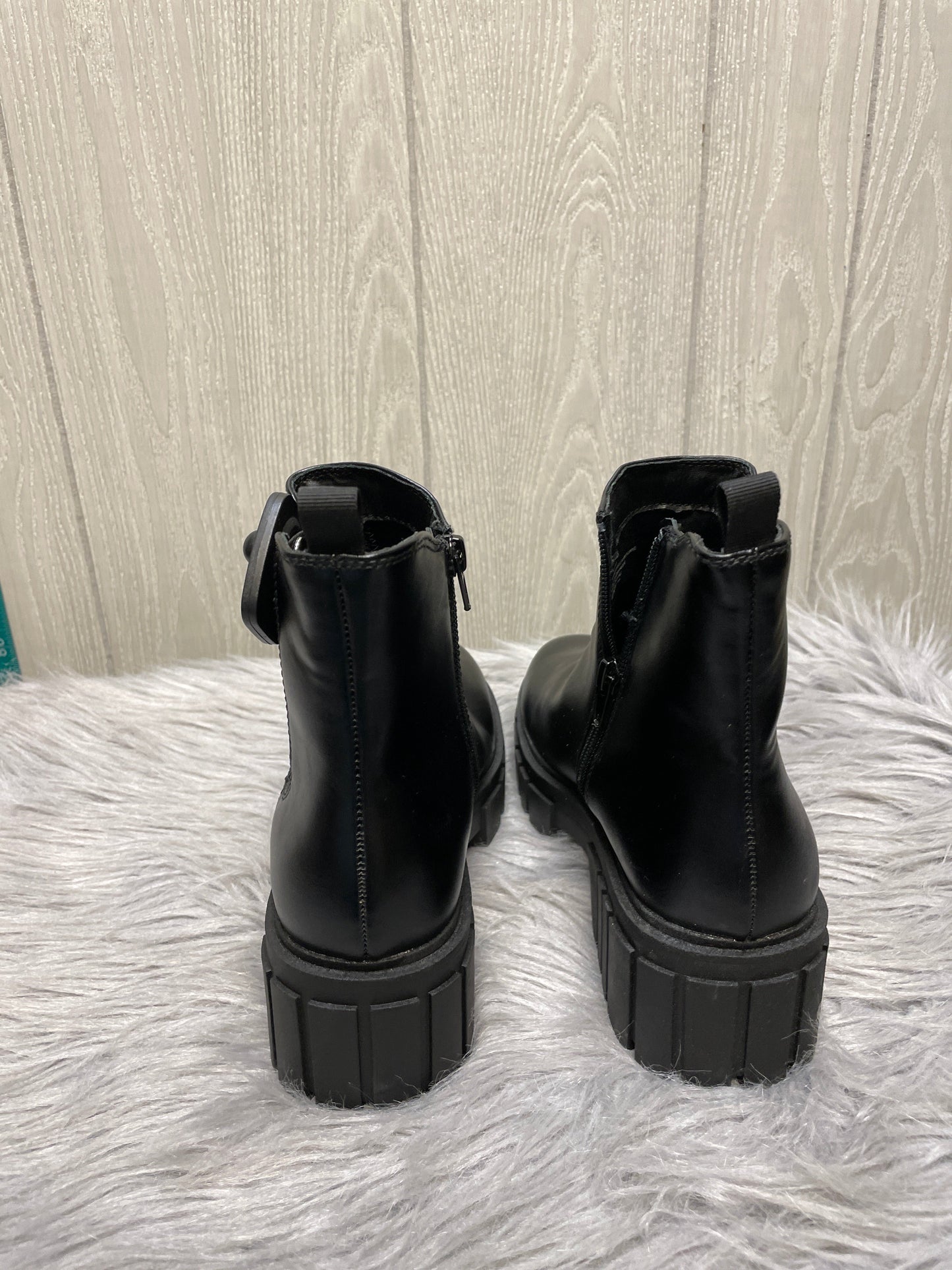 Boots Combat By Steve Madden In Black, Size: 7.5