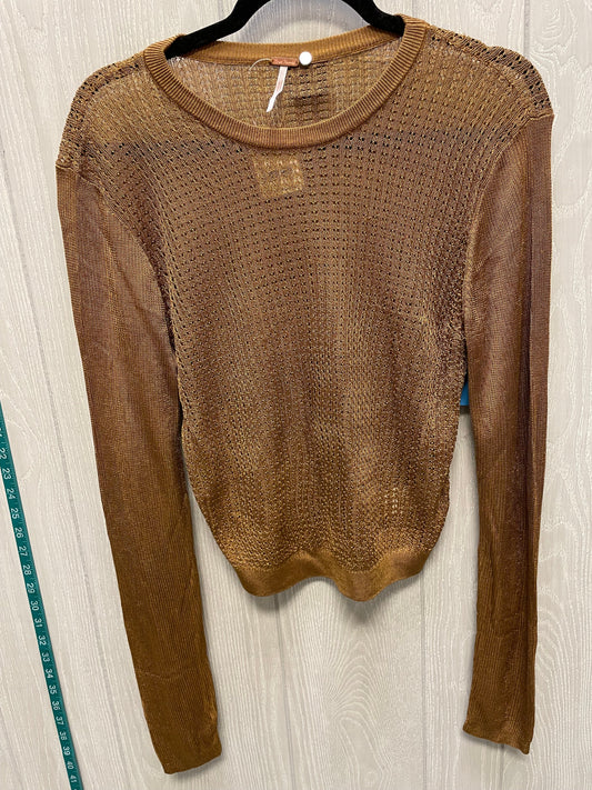 Sweater By Free People In Gold, Size: L