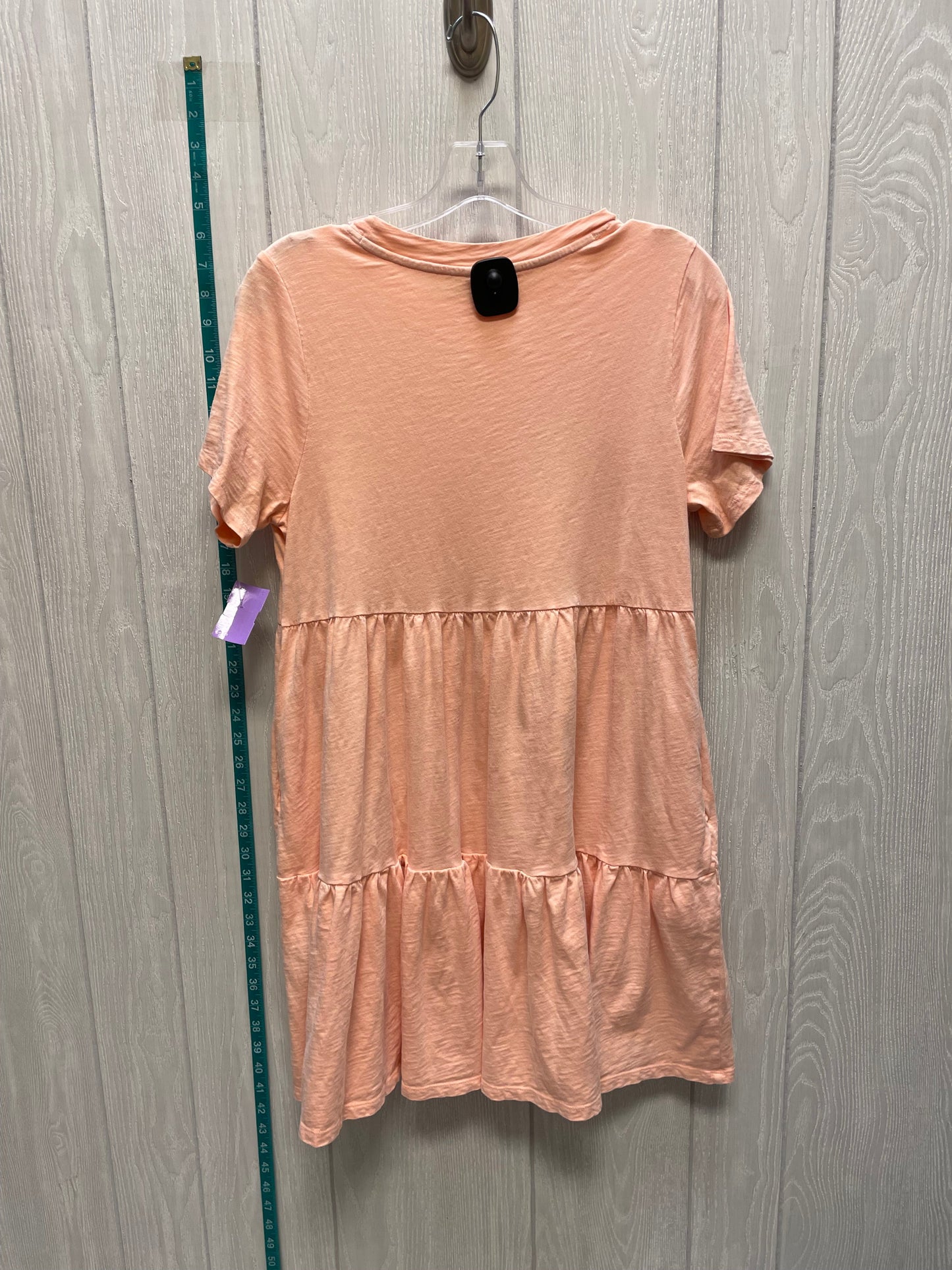 Peach Dress Casual Short Old Navy, Size M