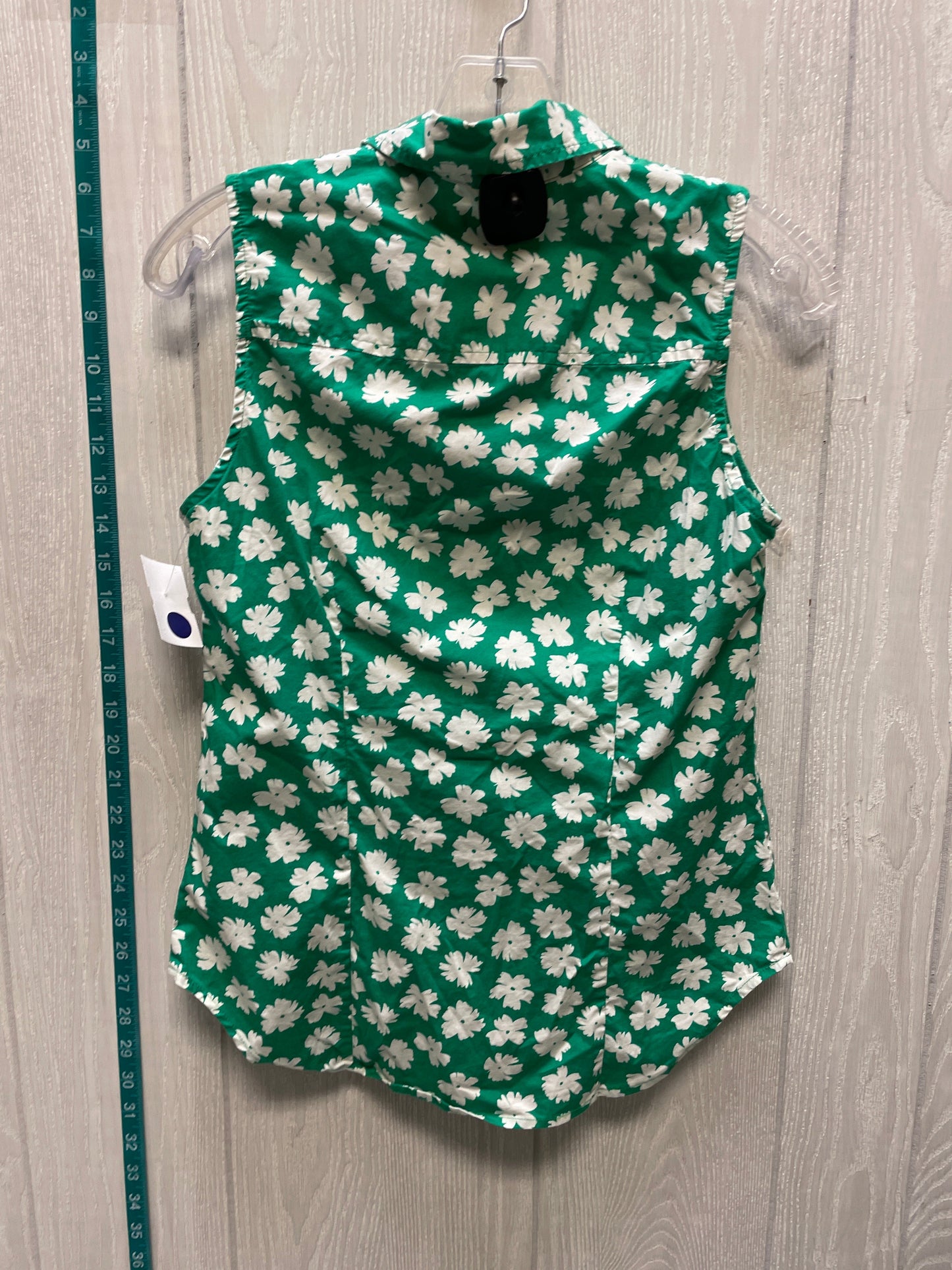 Floral Print Top Sleeveless J. Crew, Size Xs