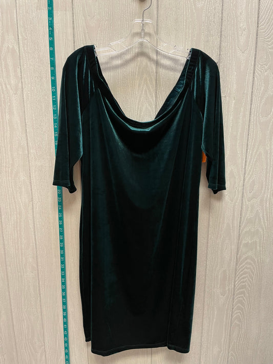 Emerald Dress Casual Short Forever 21, Size 3x