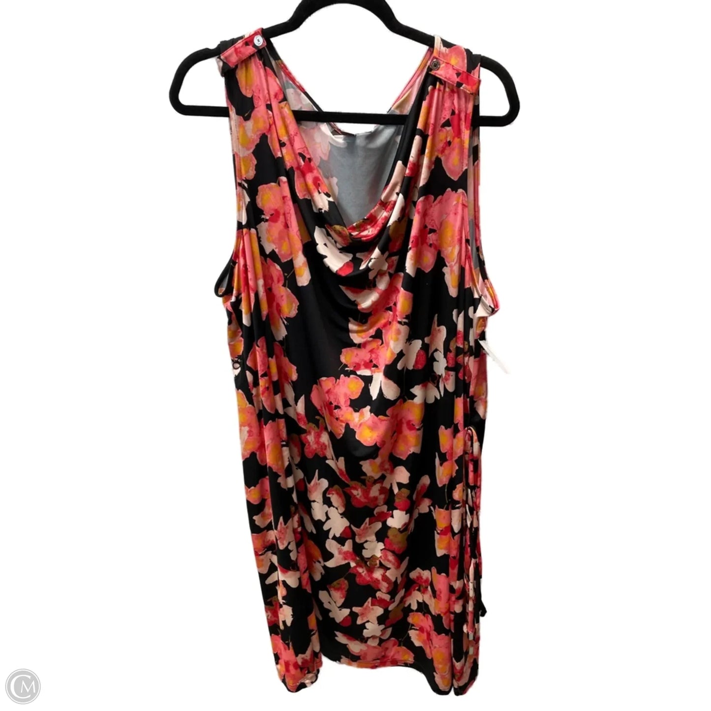 Dress Casual Short By Dana Buchman In Floral Print, Size: 3x