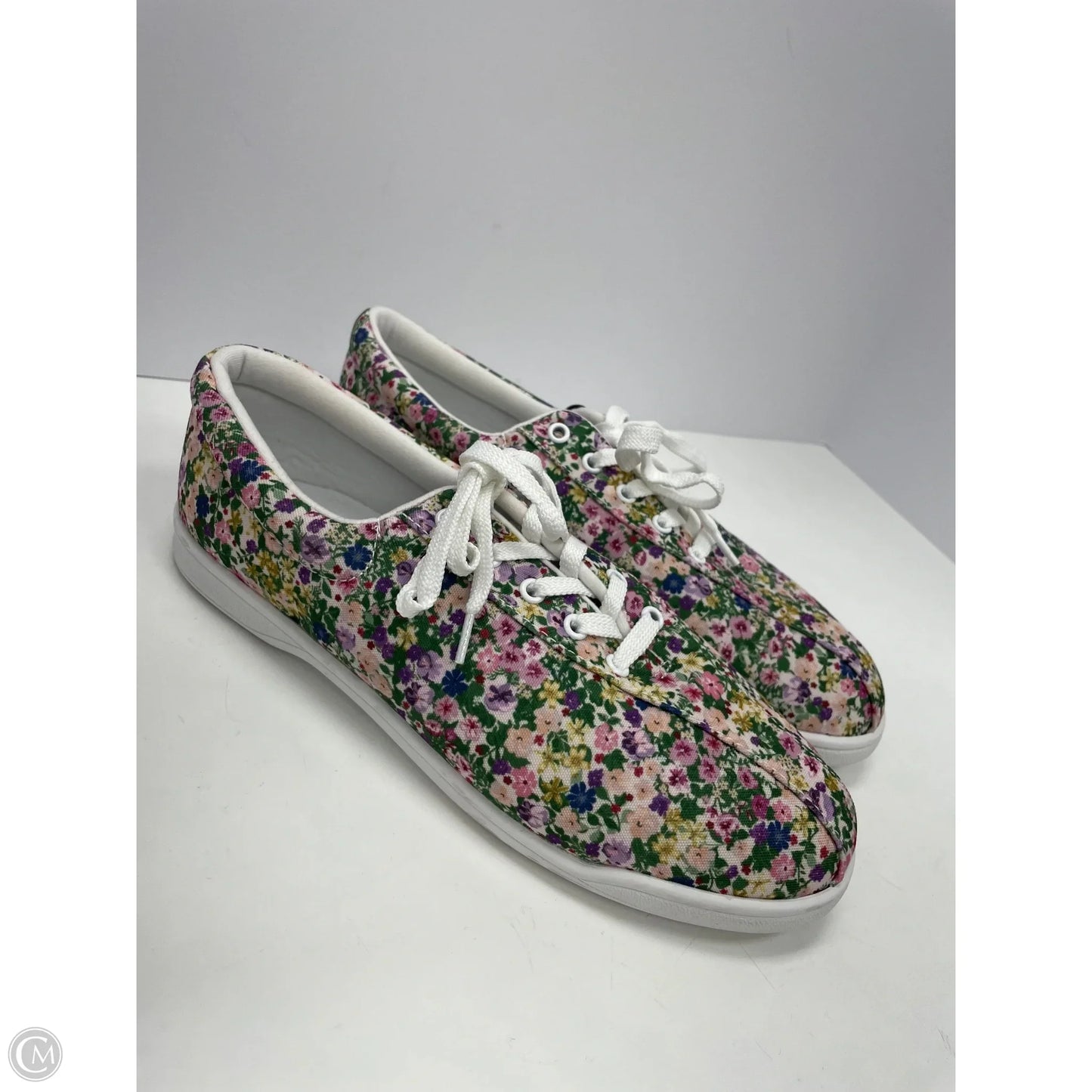 Shoes Sneakers By Easy Spirit In Floral Print, Size: 9.5