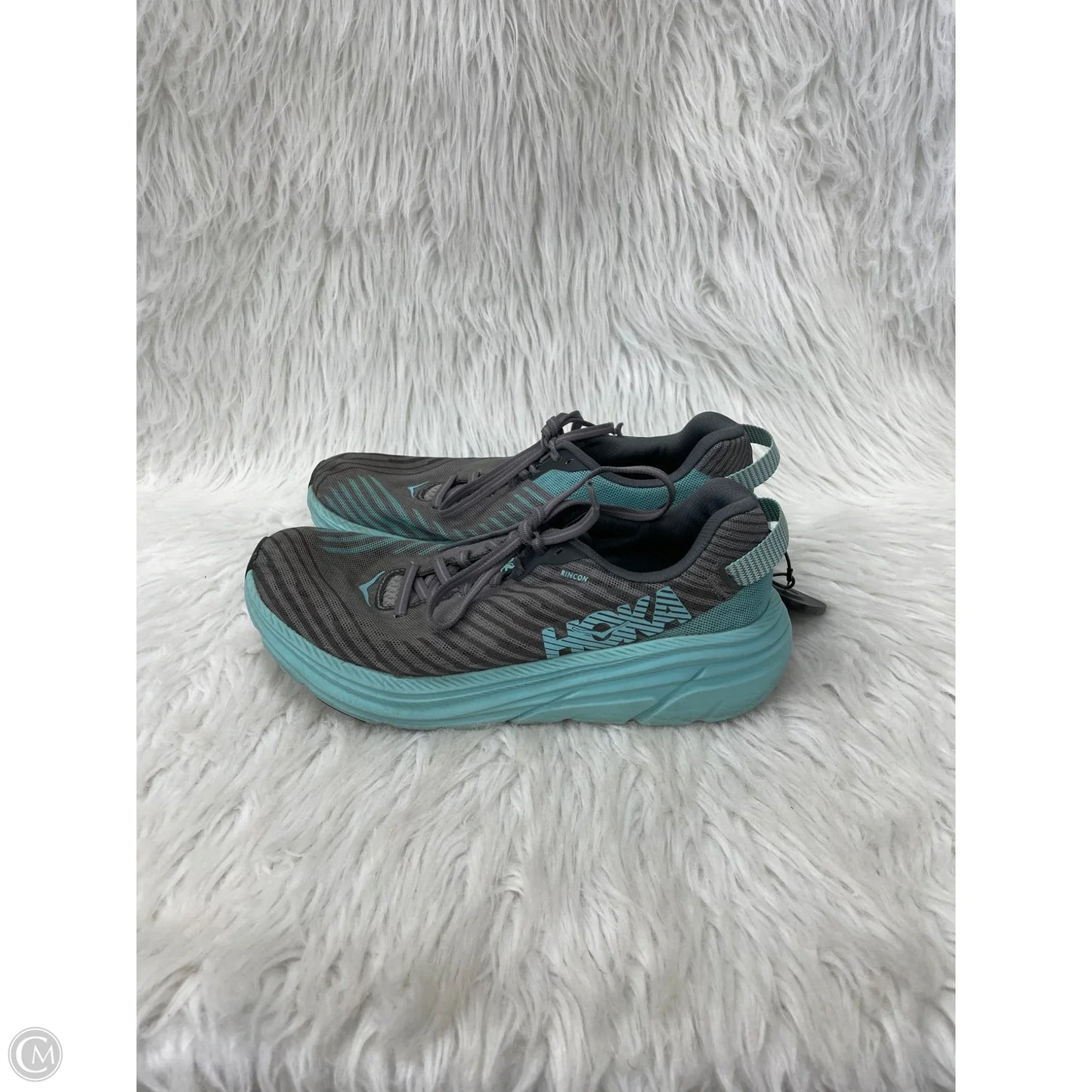 Shoes Athletic By Hoka In Teal, Size: 8.5