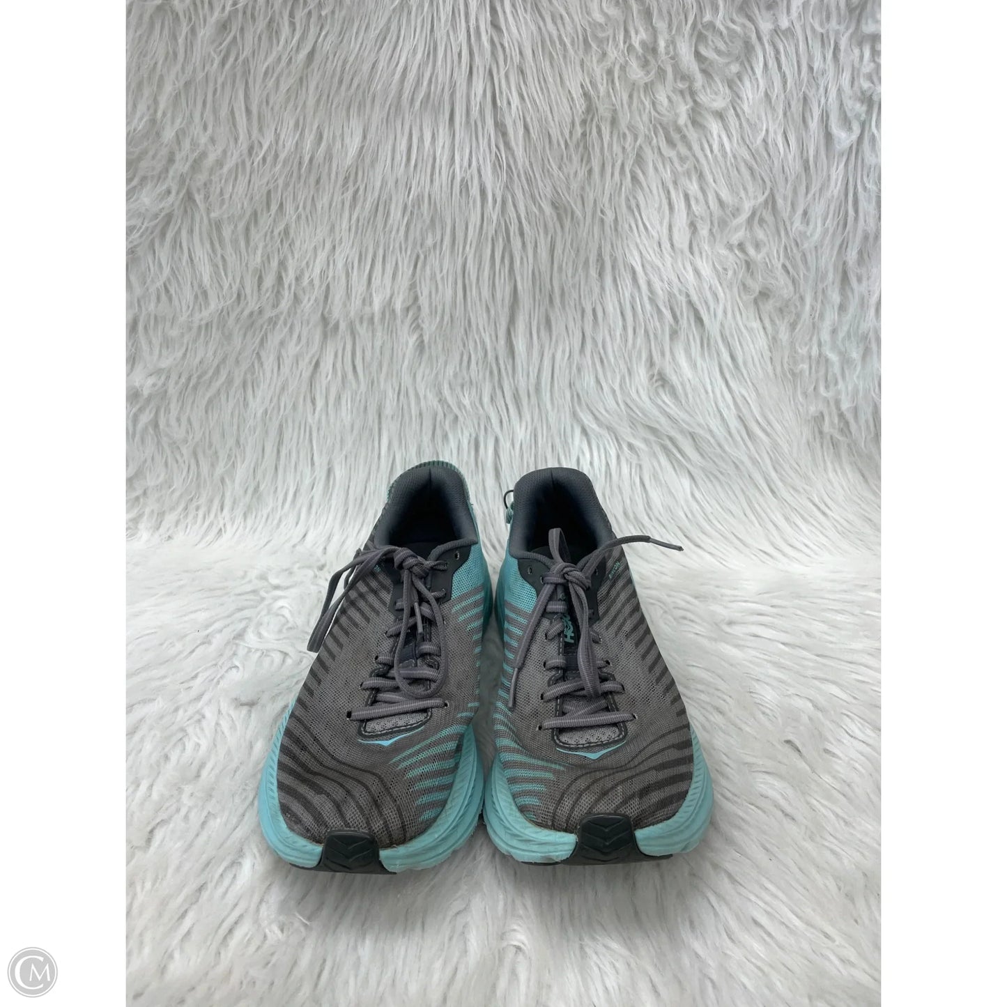 Shoes Athletic By Hoka In Teal, Size: 8.5