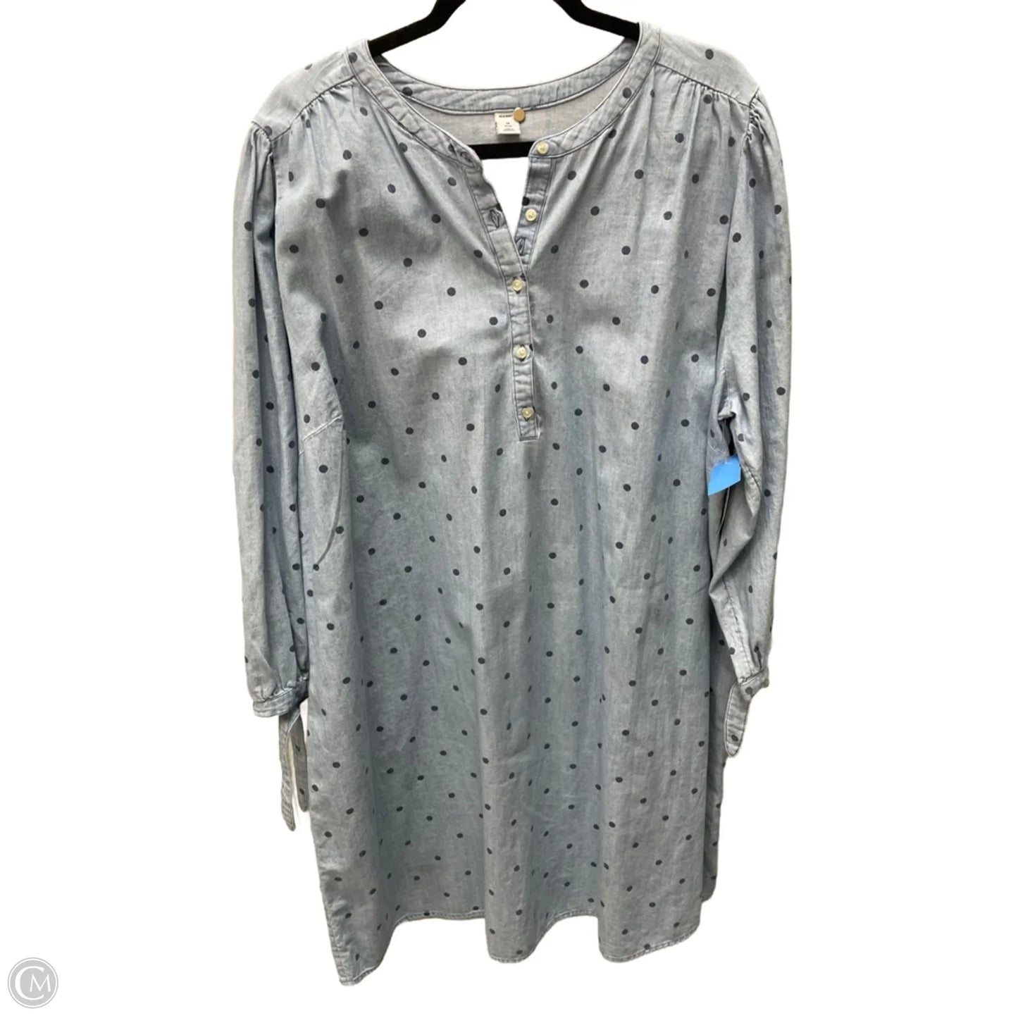 Dress Casual Short By Old Navy In Polkadot Pattern, Size: 3x