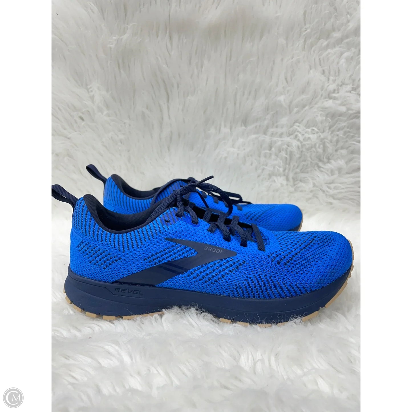 Shoes Athletic By Brooks In Blue, Size: 9.5