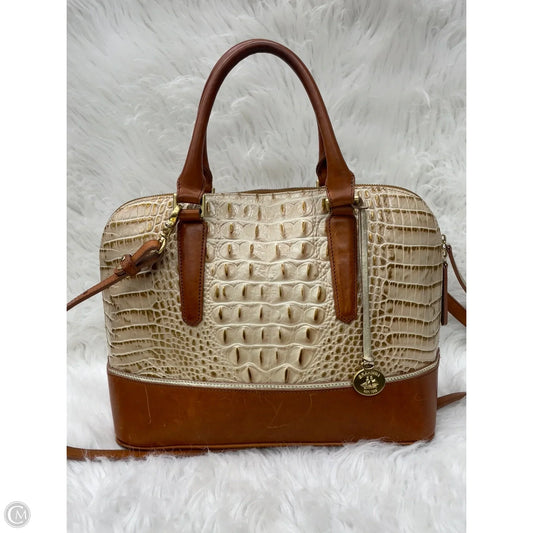 Handbag Designer By Brahmin, Size: Medium