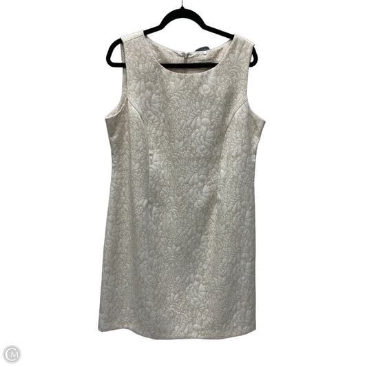 Dress Party Short By Coldwater Creek In Cream, Size: Xl