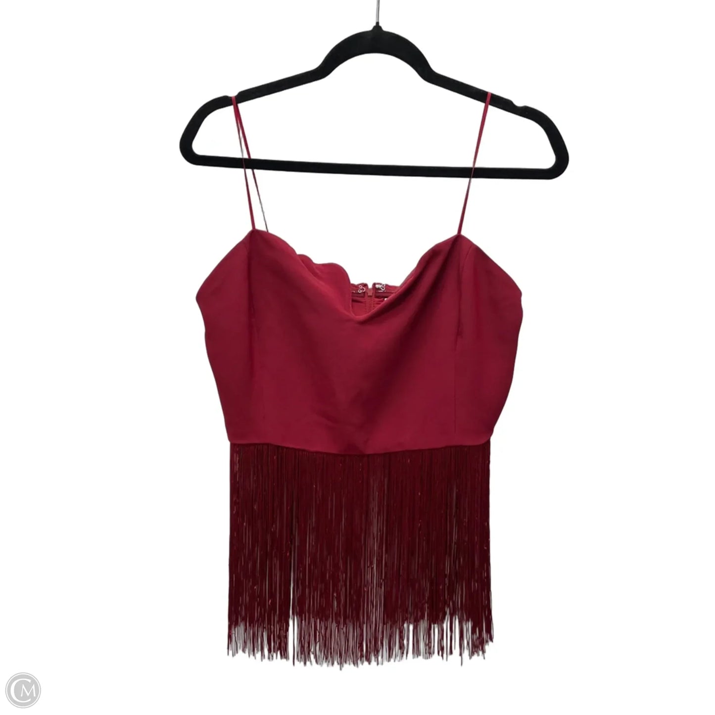 Blouse Sleeveless By Day + Moon In Red, Size: L