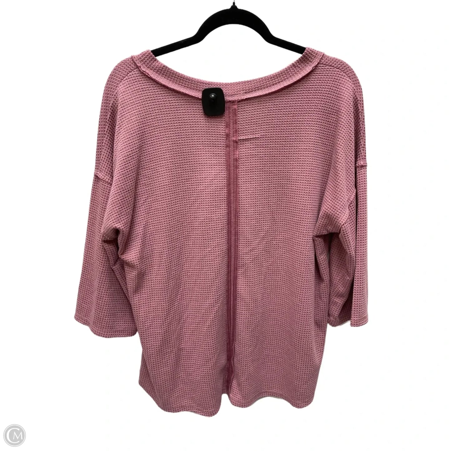 Top Short Sleeve By Andree By Unit In Pink, Size: M