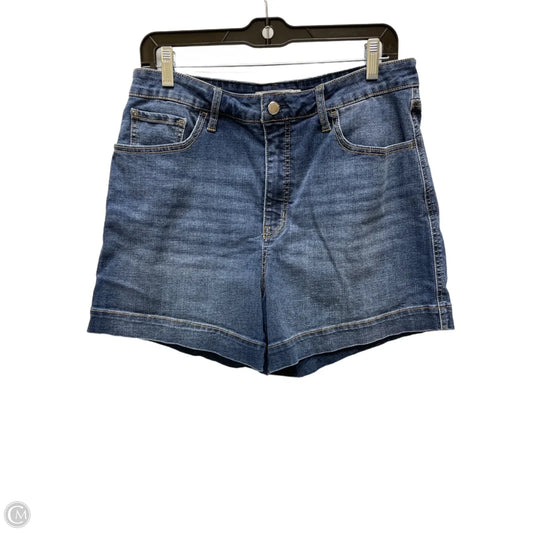 Shorts Designer By Rebecca Minkoff In Blue Denim, Size: 12