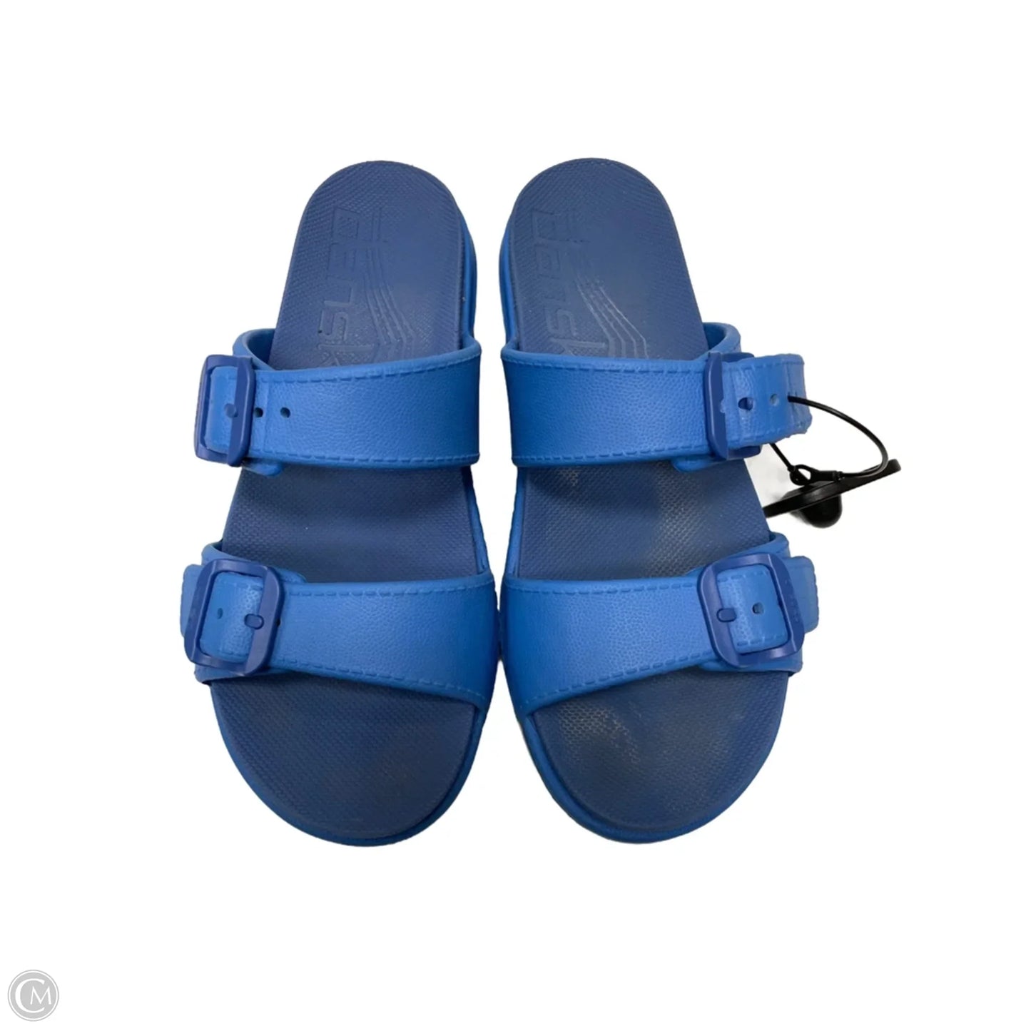 Sandals Heels Platform By Dansko In Blue, Size: 9