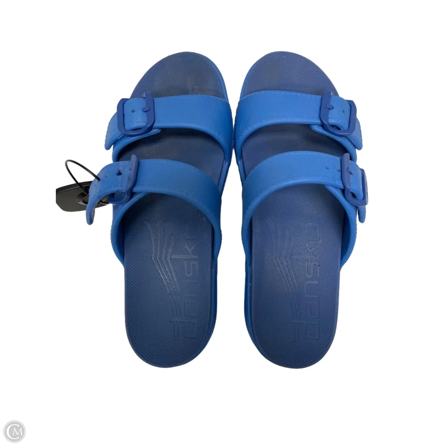 Sandals Heels Platform By Dansko In Blue, Size: 9