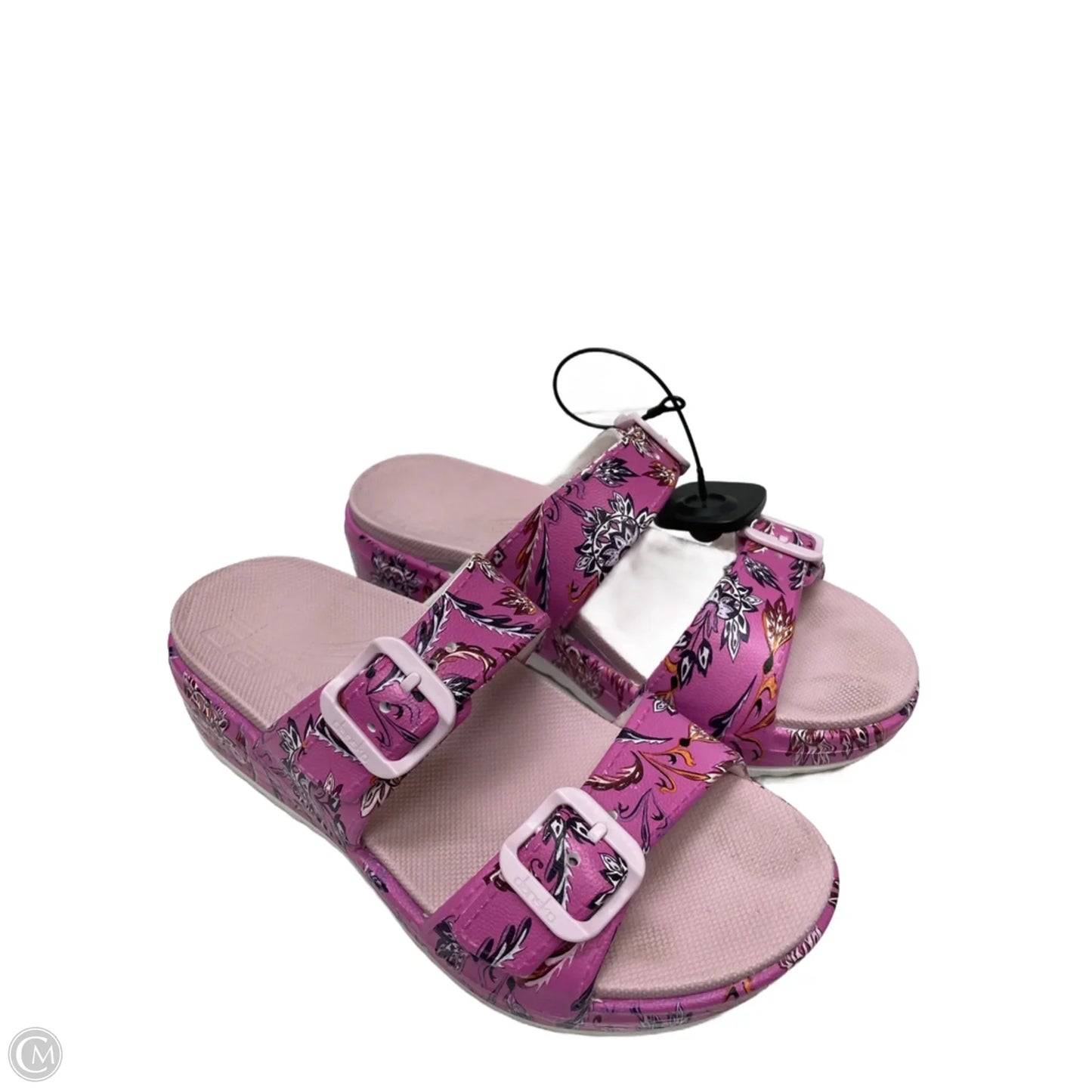 Sandals Heels Platform By Dansko In Pink, Size: 8