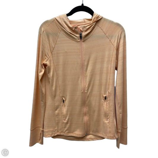 Athletic Jacket By Athleta In Orange, Size: Xs