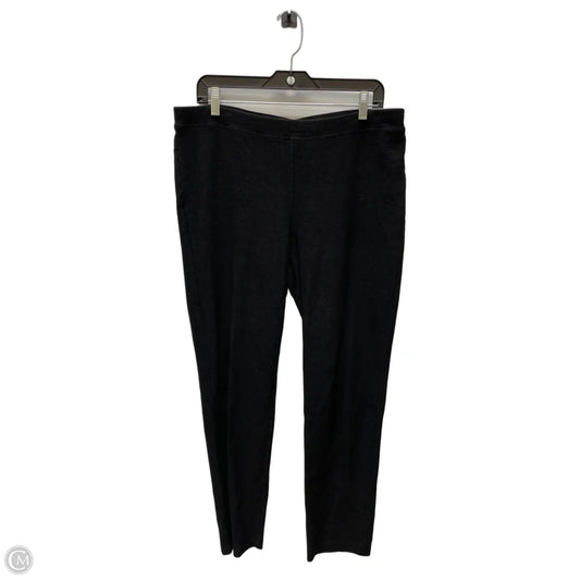 Pants Leggings By Eileen Fisher In Black, Size: 12