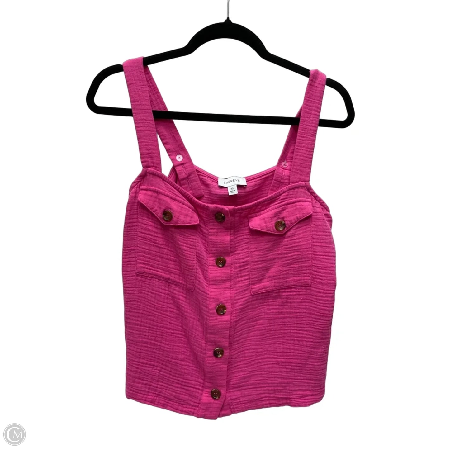 Top Sleeveless By Evereve In Pink, Size: Xs
