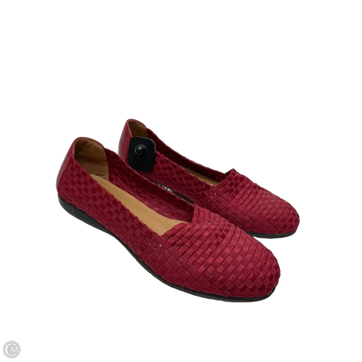 Shoes Flats By Comfortview In Red, Size: 10.5