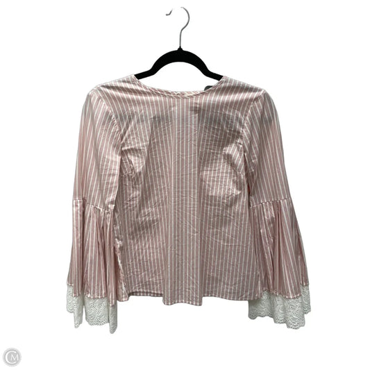 Top Long Sleeve By Brooks Brothers In Striped Pattern, Size: Xs
