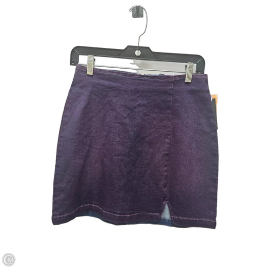 Skirt Mini & Short By Wild Fable In Purple, Size: 4