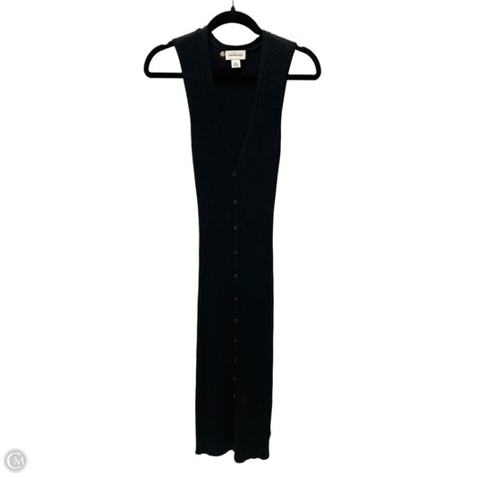 Dress Casual Midi By Calvin Klein In Black, Size: M