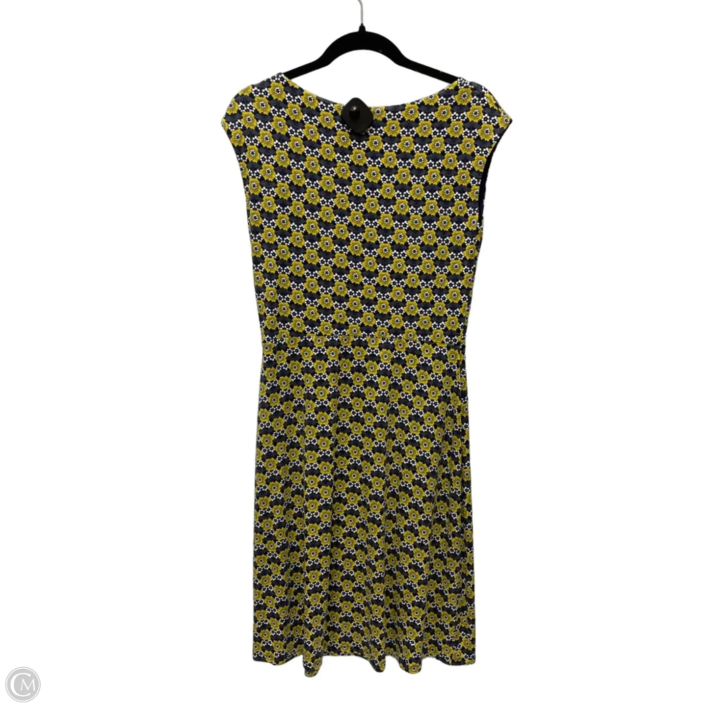 Dress Casual Short By Boden In Blue & Yellow, Size: S