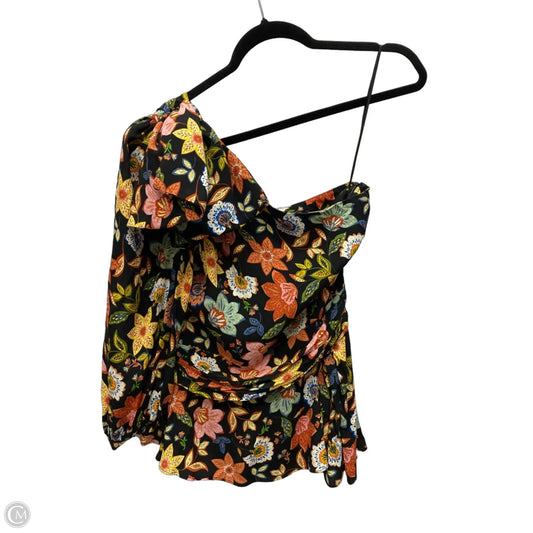 Top Sleeveless By Karlie In Floral Print, Size: M