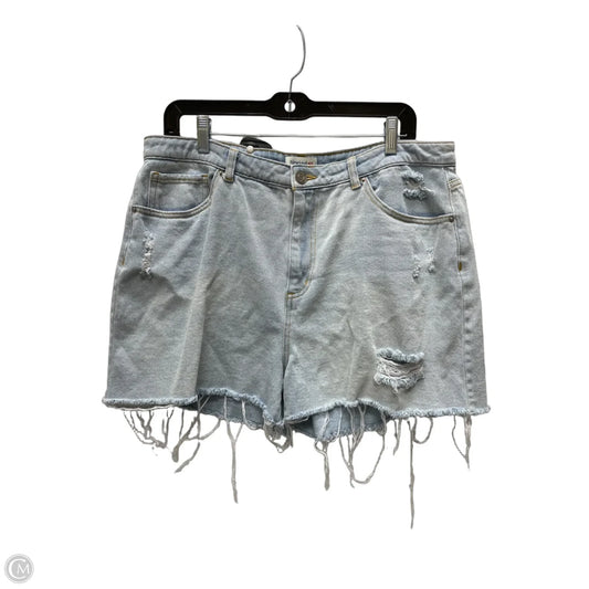 Shorts By Rewind In Blue Denim, Size: 14