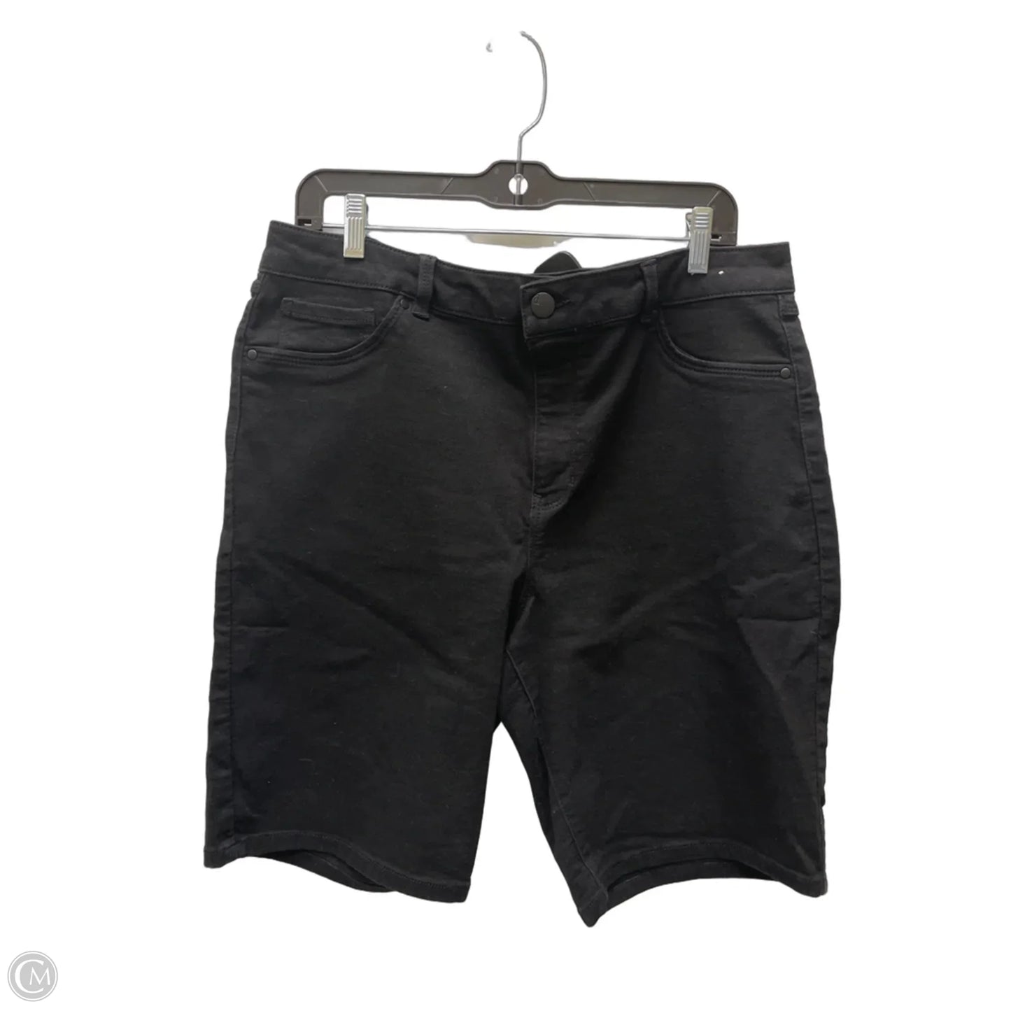 Shorts By D Jeans In Black, Size: 16