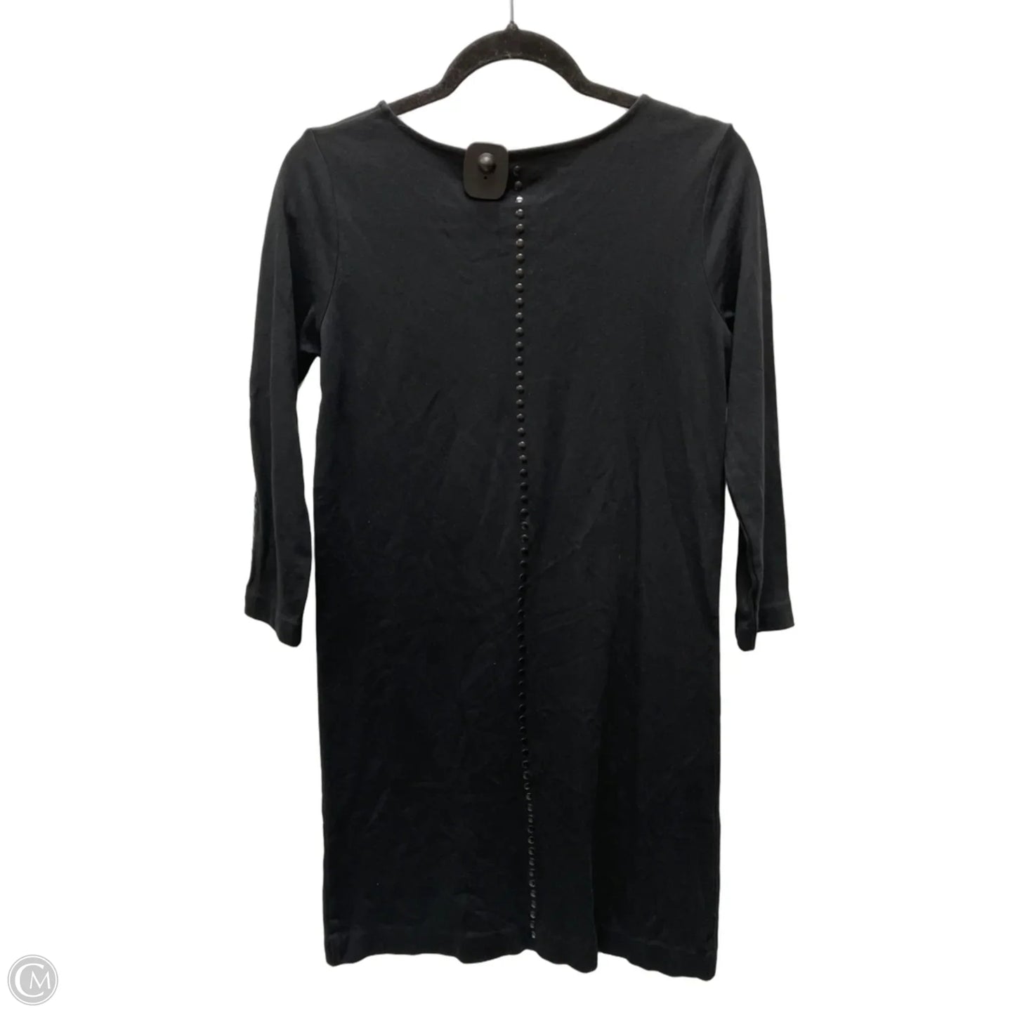 Dress Casual Short By Joan Vass In Black, Size: Xs