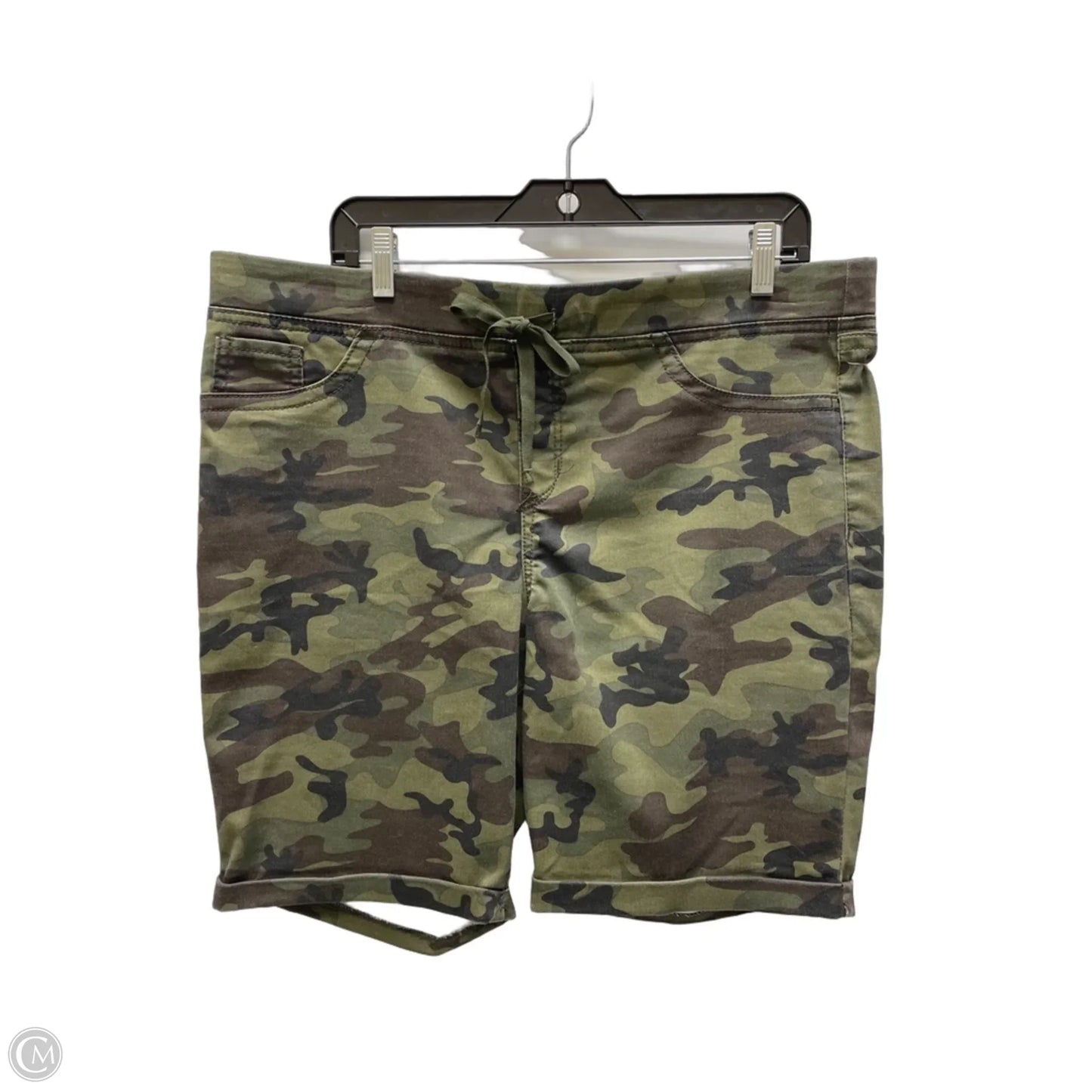 Shorts By No Boundaries In Camouflage Print, Size: 18